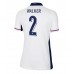 Maillot de foot Angleterre Kyle Walker #2 Domicile vêtements Femmes Europe 2024 Manches Courtes